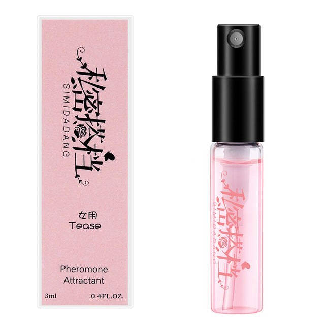 Perfume de feromona 3ML Afrodisíaco Mujer Orgasmo Body Spray Perfume Flirt Coqueteo Chica Agua perfumada para hombres Lubricantes para el sexo