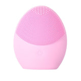 Cepillo de limpieza facial de silicona mini Limpiador facial eléctrico Limpiador facial eléctrico Cepillo de masaje para limpieza profunda de la piel