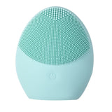 Cepillo de limpieza facial de silicona mini Limpiador facial eléctrico Limpiador facial eléctrico Cepillo de masaje para limpieza profunda de la piel