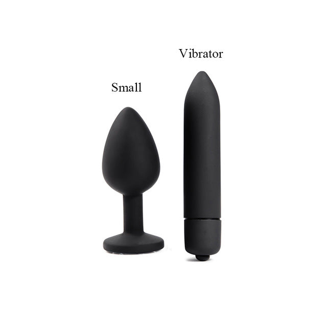 Diario adulto de silicona anal plug joyería consolador vibrador juguetes sexuales para mujer masajeador de próstata bullet vibrador butt plug para hombres gay