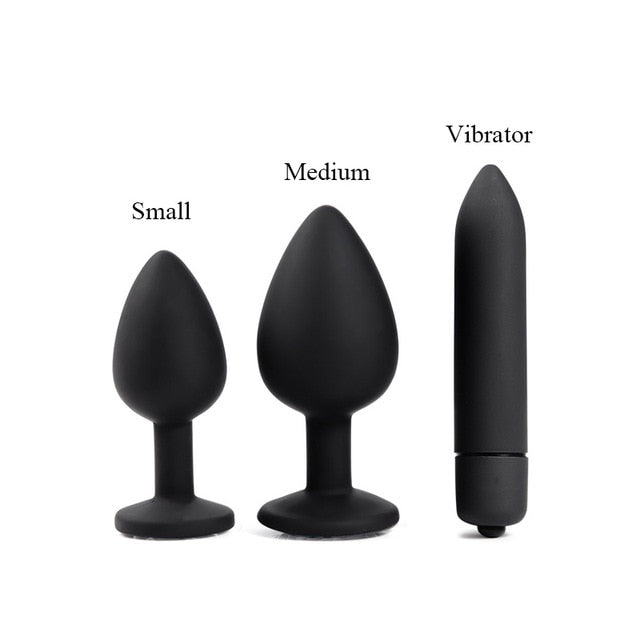 Diario adulto de silicona anal plug joyería consolador vibrador juguetes sexuales para mujer masajeador de próstata bullet vibrador butt plug para hombres gay